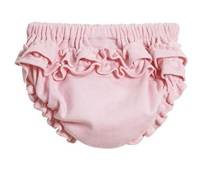 Picture of City Threads Baby Girls' Ruffled Diaper Covers Bloomers Soft Cotton Fashionable Cute SPD sensory Sensity Clothing Pink, 2T