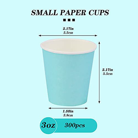 GetUSCart [300 Packs] 3 Oz Bathroom Cups, Paper Cups Disposable Paper
