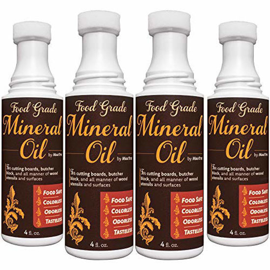 GetUSCart- Easy-Applicator Mineral Oil for Cutting Boards and All Wood