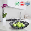 Picture of Mueller Fruit Basket, Decorative Fruit Bowl, Fruit and Vegetables Holder for Counters, Kitchen, Countertop, Home Decor, European Made, Gray