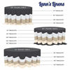 Picture of Lann's Linens - 108" Round Premium Tablecloth for Wedding / Banquet / Restaurant - Polyester Fabric Table Cloth - Ivory