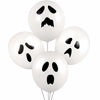 Picture of 100 Pieces Ghost Latex Balloons Halloween Ghost Balloons 12 Inch Party Balloon Decorations for Halloween Party Decorations Supplies, Halloween Party Favors