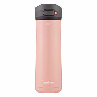 1pc 40oz Large Capacity, Double-layered, Vacuum-insulated Stainless Steel  Travel Mug With Rose Quartz Spray Paint, 304 Inside & 201 Outside For  Outdoor Sport And Car, With A Pp Straw