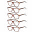 Picture of 5 Pack Reading Glasses Men Women Spring Hinges Comfortable Glasses for Reading (5 Tortoise, 1.5)