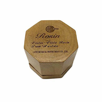 Picture of Leto 9002 Rosin for Violin Viola Cello, Light and Low Dust