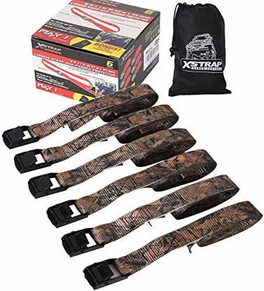 Picture of XSTRAP Ratchet Tie Down Straps 6PK 8FT 1-Inch (Camouflage2)