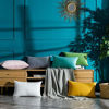 Picture of JUSPURBET White Decorative Velvet Throw Pillow Covers 16x24,Pack of 2 Luxury Soft Solid Cushion Cases for Sofa Couch Bed
