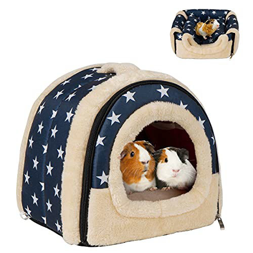 GetUSCart- Pet soft Guinea Pig Bed Rabbit Bed Cozy Guinea Pig Hideout