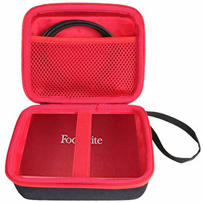Picture of Aenllosi Hard Carrying Case Compatible with Focusrite Scarlett (3rd Gen) USB Audio Interface (Solo)