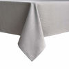 Picture of maxmill Jacquard Table Cloth Swirl Pattern Spillproof Wrinkle Resistant Heavy Weight Soft Tablecloth for Kitchen Dinning Tabletop Decoration Outdoor Picnic Rectangle 52 x 70 Inch Light Grey