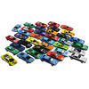 Picture of Race Car Toys Assorted for Kids, Boys or Girls - Free Wheeling Die Cast Metal Plastic Toy Cars Set of 36 Numbered Vehicles + Convertibles Great Gift, Party Favors or Cake Toppers