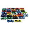 Picture of Race Car Toys Assorted for Kids, Boys or Girls - Free Wheeling Die Cast Metal Plastic Toy Cars Set of 36 Numbered Vehicles + Convertibles Great Gift, Party Favors or Cake Toppers