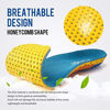 Picture of [Updated 2021 Version] XINIFOOT 2 Pairs Running Insoles, High Elastic Cushioning Inserts for Foot Relief, Shock Absorption Breathable Sports Feet Insoles for Men and Women