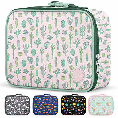 Picture of Simple Modern Kids Lunch Box-Insulated Reusable Meal Container Bag for Girls, Boys, Women, Men, Small Hadley, Cactus Escape