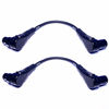 Picture of CESS-039 Right-Angel 3-Pin XLR Female to Male Extension/Patch Cable, 2 Pack