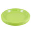 Picture of JAM PAPER Round Plastic Party Plates - Large - 10 1/4 inch - Lime Green - 20/Pack