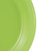Picture of JAM PAPER Round Plastic Party Plates - Large - 10 1/4 inch - Lime Green - 20/Pack