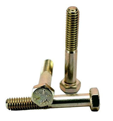 Picture of 5/16-18 x 2" Hex Head Bolts, Grade 8 (3/4" to 4" Lengths in Listing) Hex Head Cap Screws (5/16-18x2 (50pcs))