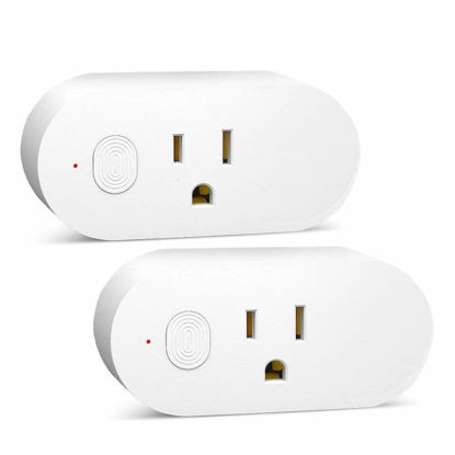 Ecoey Smart Plug - Smart Home Wi-Fi Outlet with Timing and Appointment  Function, Smart Plugs with Alexa and Google Home for Voice Control,  Familywell Pro/Tuya APP, ETL Listed, GW2001, 4 Packs: 