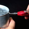 Picture of AFA Tooling Deburring Tool with a Blade and 10 BS1018 High-Speed Steel Rotary Burr Removal Blades