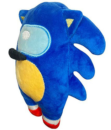 Picture of Blue Hedgehog Plush Stuffed Doll 6" Inch Plushie Plush Figure Stuffed Animal Game Toy Gift (Blue)
