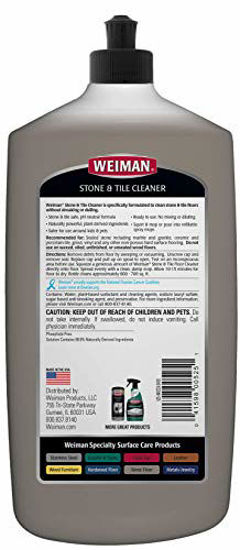 Picture of Weiman Stone Tile and Laminate Cleaner - 32 Ounce 2 Pack - Professional Tile Marble Granite Limestone Slate Terra Cotta Terrazzo and More Stone Floor Surface Cleaner