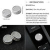 Picture of 1797 for VW Volkswagen Jetta Accessories Bling Multimedia Volume Knob Cap Cover Tiguan Golf GTI Atlas Taos Radio Audio Control Button Trim Sticker Parts Decals Silver Crystal Pack of 2