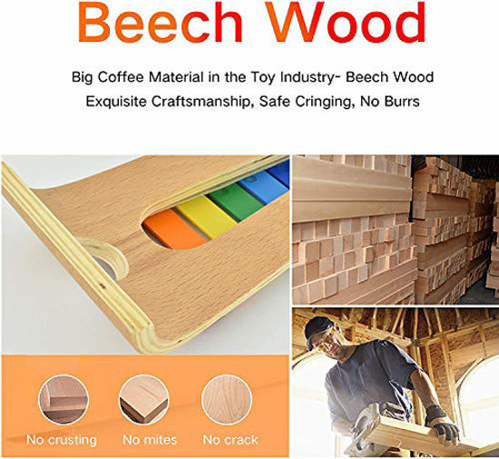 GetUSCart MUSICUBE Xylophone 3rd Gen Colorful Keys Kids Xylophone