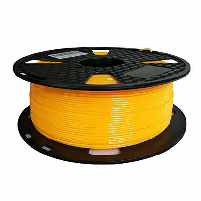 Picture of Yellow PETG Filament 1.75 mm 1KG 3D Printer Filament 2.2LBS Spool 3D Printing Material for FDM 3D Printer Easy to Print CC3D