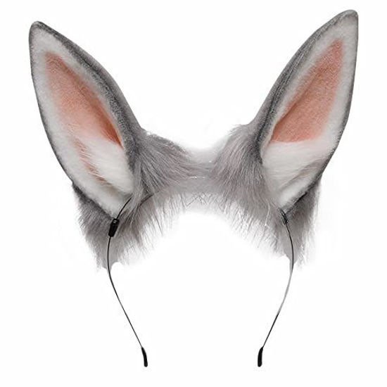 Picture of VIGVAN Handmade Rabbit Ears Cute Animal Ears Lolita Accessories Rabbit Ear Headband