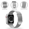 Picture of 2 Pack Metal Magnetic Band Compatible with Apple Watch Bands 38mm 40mm 41mm 42mm 44mm 45mm for Women Men,Milanese Loop Stainless Steel Mesh Adjustable Strap Wristband for iWatch Series 7 6 5 4 3 2 SE