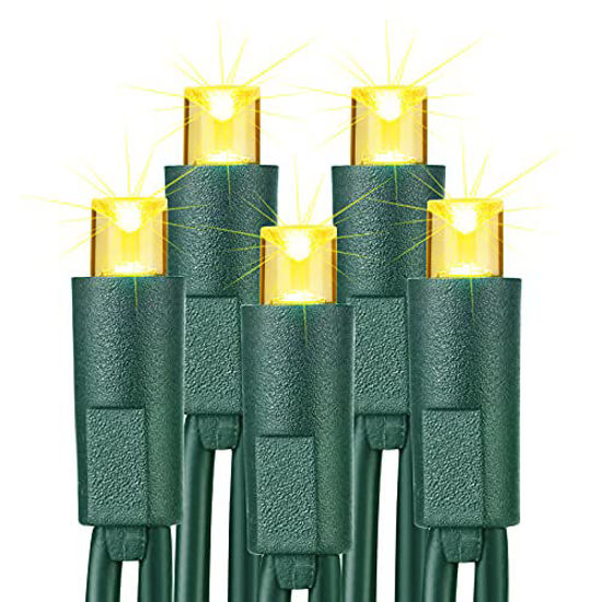 GetUSCart Brizled Christmas Lights, 33ft 100 LED Christmas Tree Lights