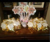 Picture of BEAVOING Pack of 100 4"x 6" Heavy Duty Gold Drawstring Organza Jewelry Pouches Wedding Party Christmas Favor Gift Candy Chocolate Bags (Gold, 4"x 6")