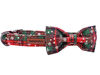 Picture of Lionheart glory Christmas Plaid Dog Collar Adjustable Soft Dog Collar with Bowtie, Pet Gift Dog Collars Bow for Small Medium Large Dogs