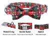 Picture of Lionheart glory Christmas Plaid Dog Collar Adjustable Soft Dog Collar with Bowtie, Pet Gift Dog Collars Bow for Small Medium Large Dogs