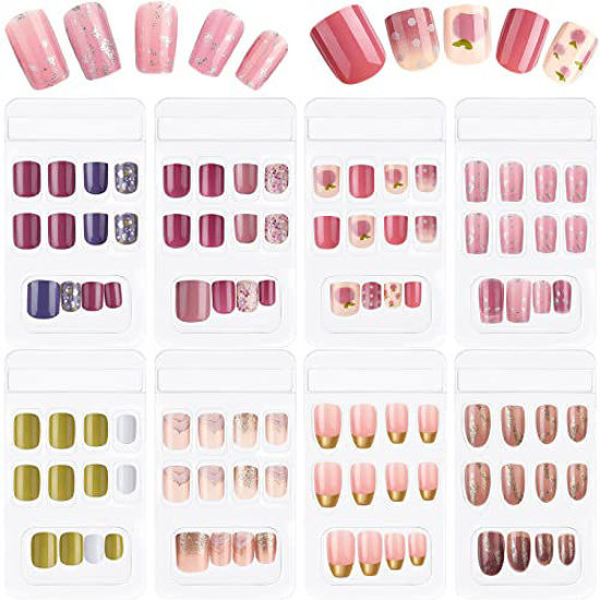 High Quality False Acrylic Design Tips Wholesale Custom Press on Nails with  Fake Nail Stickers Fake Nails Wearable Nails Stickers - China False Nails  Press and Artificial Nail Tips price | Made-in-China.com