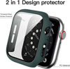 Picture of 12 Pack Case for Apple Watch 38mm Series 3/2/1 with Tempered Glass Screen Protector, Haojavo Full Hard PC Ultra-Thin Scratch Resistant Bumper HD Protective Cover for iWatch Accessories