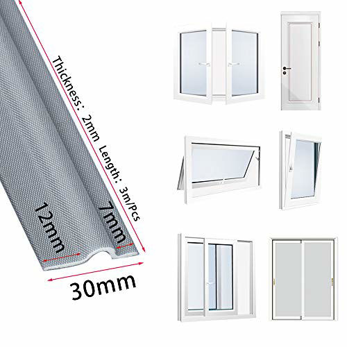 GetUSCart 196 Inch Window Draft Stopper Foam Seal Strip Self Adhesive