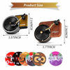 Picture of 2 Pieces Car Retro Record Players Decors Car Fragrance Diffusers Clips in Retro Style Record Player Design, 12 Pieces Aromatherapy Tablets Aromatherapy Replacement Pads Included