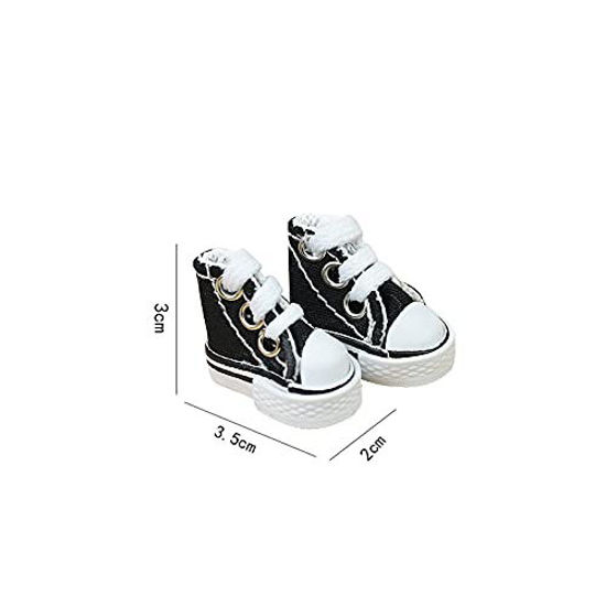 Picture of Mikemeng Finger Scooter with Tools and Shoes Finger Board Accessories - Pack 1 Black Finger Toy for 6+ Years Old Kid (Black Scooter)