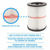 Picture of Filter for Shop Vac & Craftsman 17816 9-17816 Replacement Cartridge Filter for Craftsman Wet Dry Vac Fits 5/6/8/12/16/32 Gallon Larger Vacuum Cleaner Accessories 1 Pack