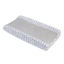 Picture of NoJo Baby-Saurus Gray & White Super Soft Word Print Changing Pad Cover, Grey, White