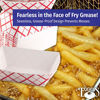 Picture of Grease-Proof Sturdy Food Trays 1 lb Capacity 100 Pack by Eucatus. Serve Hot or Cold Snacks in These Classic Carnival Style Checkered Paper Baskets. Perfect for Concession Stand or Circus Party Fare!