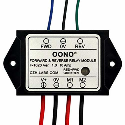 Picture of Forward and Reverse Relay Module for Motor/Linear Actuator, Reversing Relay Module (DC 24V)