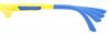 Picture of MCR Safety DM1348B Dominator DM3 Safety Glasses with Blue Diamond Mirror and Yellow Frame
