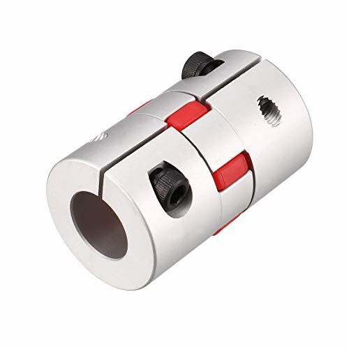 GetUSCart- uxcell Shaft Coupling 20mm to 20mm Bore L66xD40 Flexible ...