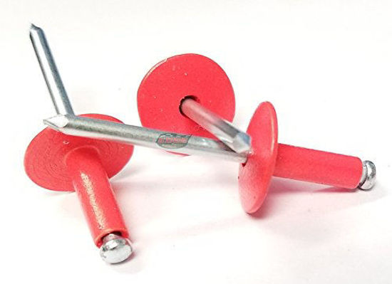 Large Head Yellow Rivets Pop Rivet 50ct 3/16" Racing Fasteners - Foto 12