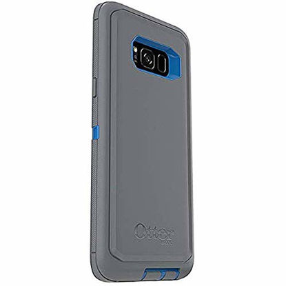 Picture of OtterBox Defender Series for Samsung Galaxy S8+ Plus Screenless Design, Case Only - Bulk Packaging - Marathoner (Cowabunga Blue/Gunmetal Grey)