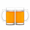 Picture of Amlong Crystal Lead-Free Beer Mug - 16 oz, Set of 2