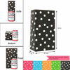 Picture of 100 PCS Red Kraft Paper Bags Biodegradable Polka dot Paper Lunch Bags for Kids Birthday Party Favor Supplies by ADIDO EVA5.1 x 3.1 x 9.4 in